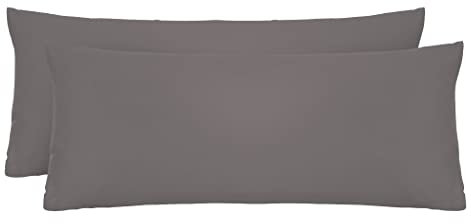 biberna Feinjersey Kopfkissenbezug 0077144 2X 40x60 cm Silbergrau
