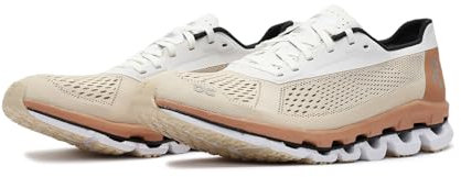 On Cloudboom 1 Damen-Schuhe, Savannah/Weiß, 40 EU