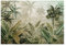 WallArena - Vlies Fototapete Wald Amazonia Dschungel Tropische Natur Pflanzen 312x219 cm - Fototapeten - Tapeten - für Wohnzimmer Schlafzimmer - Vliestapete Wandtapete Tapete 3D Effekt- inkl. Kleister