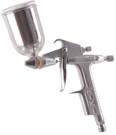 Profi HVLP AUARITA K-3 Druckluft Lackierpistole Farbsprühpis Spritzpistole 125ml