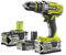 Perceuse-visseuse à percussion RYOBI 18V OnePlus - 3 batteries LithiumPlus - 2x 5.0Ah - 1x 2.0Ah - R18PD31-3552S