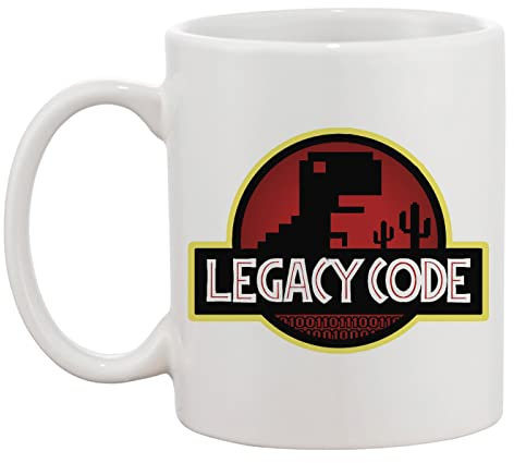 Legacy Code Weiße Tasse Kaffee Tee Männer Frauen Keramik Coffee Tea Mug Cup