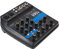 4 Channel Mini Audio Mixer with Indicator, 2 Mono Channels, 2 Bands EQ, USB Powered for Guitars, Bass, Keyboards & Stage