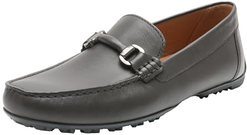 Geox Herren U Kosmopolis +Grip W Moccasin, Kaffee, 42.5 EU