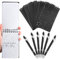 Jetec 6 Pcs Waterproof Spiral Notebook 3 x 5 Weatherproof Notepad with 6 Pcs Ballpoint Pen Stylus Pen for Touch Screens Tactical Pocket Notebook Memo Pads Journal Notepad for Outdoor Recording