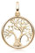 MATERIA by Matthias Wagner Baum des Lebens Anhänger Gold - Damen Schmuck 333 Echtgold GKA-12