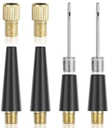 8PCS Needle Inflating Ball-Tyre Pump Adapter Pack, Air Pump Adapter for Inflatables & Ball Needles for Air Pump for Bicycle, Basketball, Inflation Needles Ball Inflator Needles Air Pump Nozzles