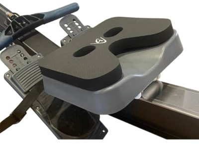 Godfrey Rudergerät Booster Sitzpolster Ergo Sitzpolster für Concept 2 Rudergerät Wasserruderer und andere Neoprenbasiertes Pad, flexibel, bequem, waschbar mit gummierter Außenseite für Griffigkeit
