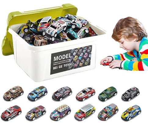 Vriusi Alloy Race Car, Inertia Toy Car, Pull Back Toy, Model Car Kit, Multi-Purpose Car, Kids Racing Toy, Outdoor Play Car, School Toy, Park Toy, Educational Car Toy, Toy Car for Kids