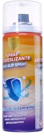 Etrexonline Spray Antideslizante Transparente Multisuperficie 400ml - Seguridad para Ducha, Bañera, Escaleras, Piscinas - Acabado Texturizado, Resistente al Agua (1 unidad)