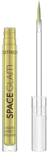 Catrice Space Glam Liquid Effect Eyeliner, Nr. 020, Gold, langanhaltend, Expressergebnis, hochpigmentiert, intensiv, vegan, ohne Mikroplastikpartikel, Nanopartikel frei, ohne Parfüm, 1er Pack (1.4ml)