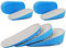 URAQT 2 Paire de Hauteur Augmentation Semelles, Semelles de Talon D'Augmentation Talonnette Grandissante Invisibles,Semelles Intérieures Elastique Augmentées Et Respirantes pour Hommes,3,5CM