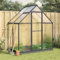 Serre avec Cadre de Base Anthracite 169x114x202 cm Aluminium,Serres de Jardin,26.33KG-4005827