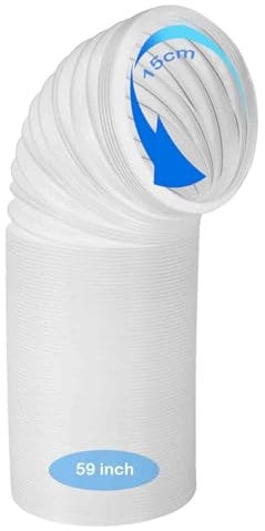 Portable Air Conditioner Hose,15cm Diamete,200cm/79inch Length Ac Exhaust Vent Flexible Hose, Air Conditioning Hose Extension,Air Conditioner Extension Fits Most Portable Ports