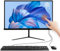 All-in-One Desktop Computer PC, 24 FHD Touchscreen N5095 16GB RAM, 512GB SSD Quad-Core, Wired Keyboard & Mouse, RGB Speaker (N5095/16G/512G) (Black)