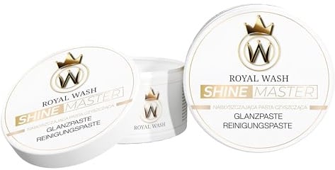 Allzweckreiniger Reinigungspaste 250ml - Dickflüssige Putzmittel Zitronenduft - Edelstahlreiniger Küche Hinterlässt Keine Streifen - Induktionskochfeld Reiniger und Glanz, Chrom, Keramik
