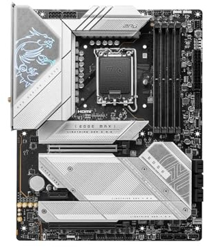 placa base de PC Fit For MSI MPG Z790 EDGE TI MAX Placa base WIFI INTEL Z790 LGA 1700 DDR5 256 GB M.2 SATA SSD ATX I9-14900 I5-14600 I5-13600