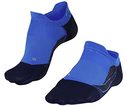 FALKE Women's GO5 Invisible W In Functional Yarn Anti-Blister 1 Pair Golf Socks, Blue Note 6545, 7-8