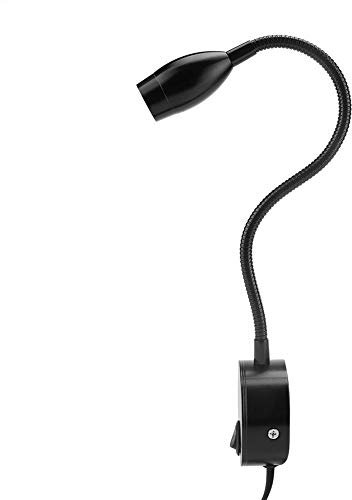 Lampe de Lecture de Chevet Lumières de Lit Liseuse LED Flexible Applique Murale pour Chambre à Coucher Hôtel Bureau Maison(EU Plug)