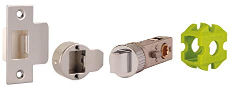 Jigetch JTL4022 Smart Privacy Latch, Polished Chrome