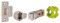 Jigetch JTL4022 Smart Privacy Latch, Polished Chrome