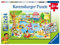 Ravensburger Kinderpuzzle - 05057 Freizeit am See - Puzzle für Kinder ab 4 Jahren, mit 2x24 Teilen