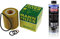 MANN-FILTER Ölfilter HU 815/2 x + 2427 Pro-Line Motorspülung