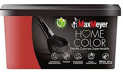 MAXMEYER PITTURA COLORATA SUPERLAVABILE HOME COLOR SCARLET 2,5L