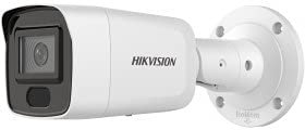 Hikvision DS-2CD3056G2-IS(2.8mm) Bullet Überwachungskamera mit 5 Megapixel, bis zu 40m Beleuchtung, professionelle Überwachungskamera, Acusense Kamera mit Fehlalarmfilter
