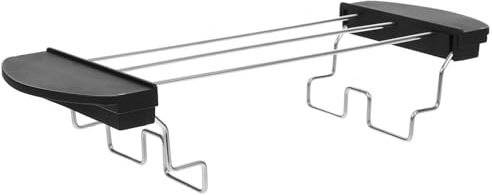 Angoily Erw?rmungsregal Für Toaster Bratzubeh?r Toaster Rack Edelstahl Brot Bagel Toaster Fach Grillen Rack Metall Halter Für Home Küche Zubeh?r Smeg Toaster Kühlregal Edelstahlgrill (Länge 26cm)