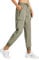 Libin Women's Cargo Joggers Lightweight Quick Dry Hiking Trousers Athletic Workout Lounge Casual Outdoor, Silver Sage New S