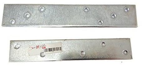Heavy Duty Galvanised Steel Flat Mending Plate Bracket Repair Joiner Connector (1, 170 x 30 mm)