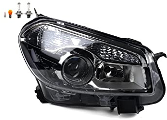 Johns, Scheinwerfer Halogen passend für Nissan Qashqai J10 03/2010- Rechts Leuchtmittel