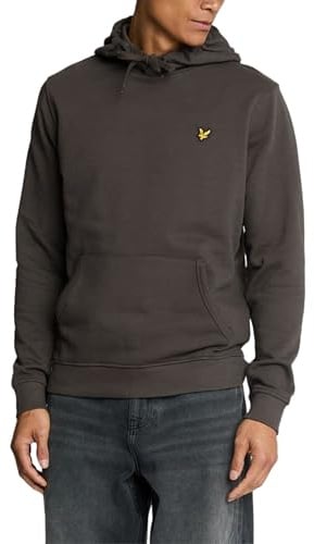 Lyle & Scott Mid Layers Pullover Hoodie W635 Gunmetal, L