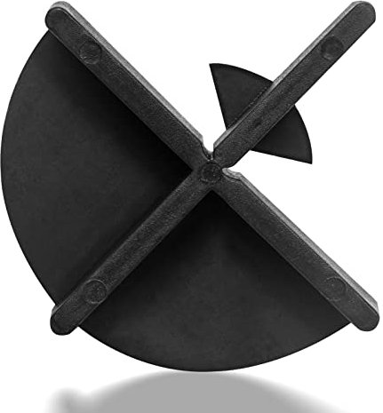 QUICK2FIX® 5mm Tellerfugenkreuz Profi 5mm x 20mm (B x H) - 100 Stück. Mit Sollbruchstelle als T-Stück verwendbar - Made in Germany