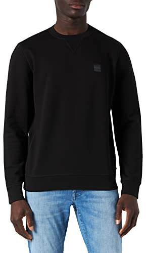 BOSS Herren Westart Sweatshirt, Black1, XXXL