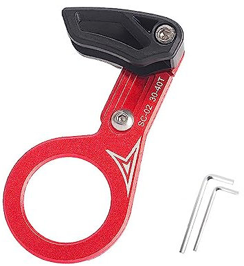Ezweiji Kettenführung MTB,Fahrradkettenführung, MTB Kettenführung, Direkt Montierter Kettenblattschutz, Geeignet Für Die Meisten Fahrräder, Rennräder, Mountainbikes