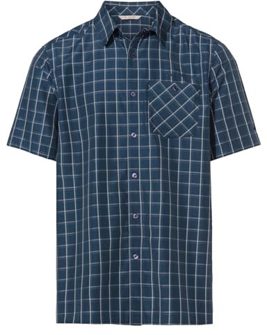 VAUDE Herren Mens Albsteig Shirt Iii Hemd, Dark Sea/Dark Sea, L EU