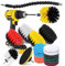 Electric Scrubber Brush - Scrubbing Drill Brushes Attachment Set | Electric Drill Brush With Nylon Bristles, Scrub Pads Grout Cleaner, Scrub Brush Cleaning Kit For Cleaning Bathroom, Kitchen