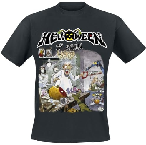 Helloween Dr. Stein Männer T-Shirt schwarz Band-Merch, Bands, Nachhaltigkeit