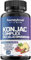 KONJAC 95% Glucomannane | Puissant et Efficace - Homme & Femme | Morosil, Berbérine & Chrome | 120 gélules anti-fringales | Gestion de l'Appétit, Minceur & Perte de poids | Vegan bruleur de graisse