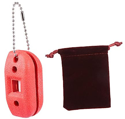 iplusmile Messerschärfer Eisschuhschärfer Anspitzer Klinge Skaten Eiskunstlauf Schlittschuhschärfer Schlittschuhschleifer Für Hockey Eislaufzubehör Schleifstein Rot Weißer Sandstein