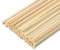 Lot de 50 baguettes carrées en bois brut - L 400 mm - Fournitures de bricolage - Accessoires pour modélisme d'avion (400 x 2 x 2 mm)