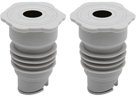 YUZHEDM Desague Lavadora, Tubo Desague Lavadora, Tubo Aire Acondicionado, Sello de TuberíA Drenaje con Tapa Sellado Silicona Desodorante PrevencióN Fugas Y Olores para Fregadero de Protector