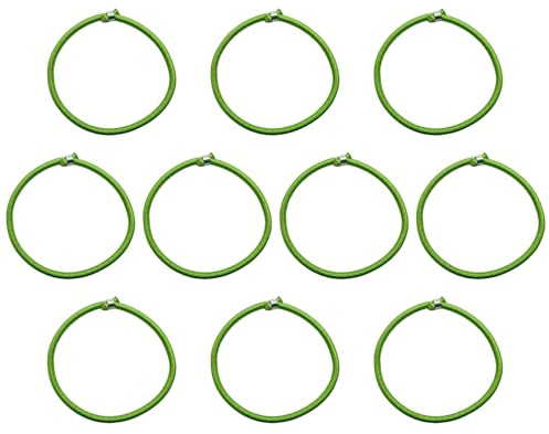Wdbild 10 Pcs Hochsprung Bungee Kabel 8mm Trampolin Elastisches Seiltrampolin Krawatten Gurt Aluminium Schnallen Stretchschnüre Down Gurt