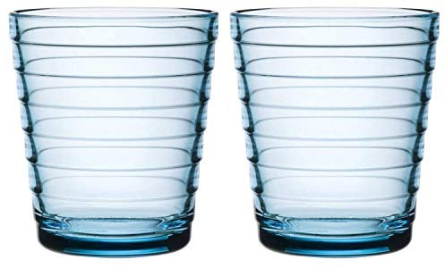 Iittala 1008549 Gläser-Set Aino Aalto 2-teilig 0,22 L, hellblau
