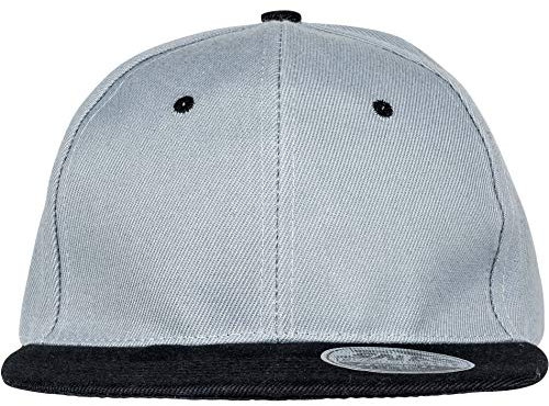 Result Unisex Rc82x Bronx Snapback Cap Einheitsgröße HEA.Grey/Black