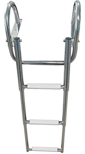 OSCULATI Scaletta 3 gradini Bianchi con corrimano