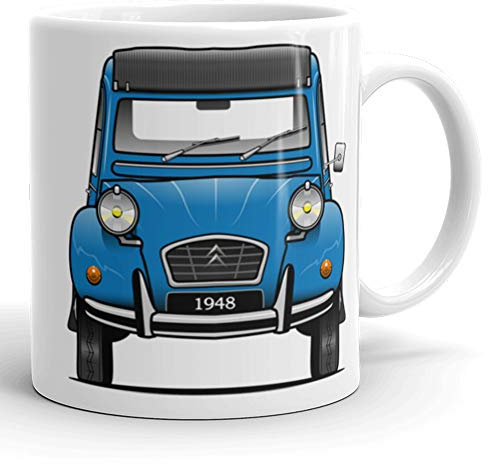Flattwin Edition 2cv MUG - 2 CV bleue