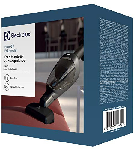 Electrolux Spazzola elettrica ZE135 (accessori, ugello per manipolazione del Q9, pulizia profonda dei cuscini, rimuove lo sporco profondo, spazzola per aspirapolvere, ideale per proprietari di animali